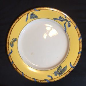Lynn Chase 10 3/4" Butterfly Bamboo Dinner Plate
